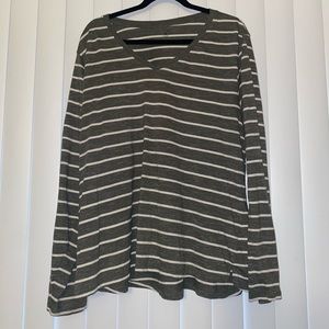 Striped Long Sleeve T-Shirt